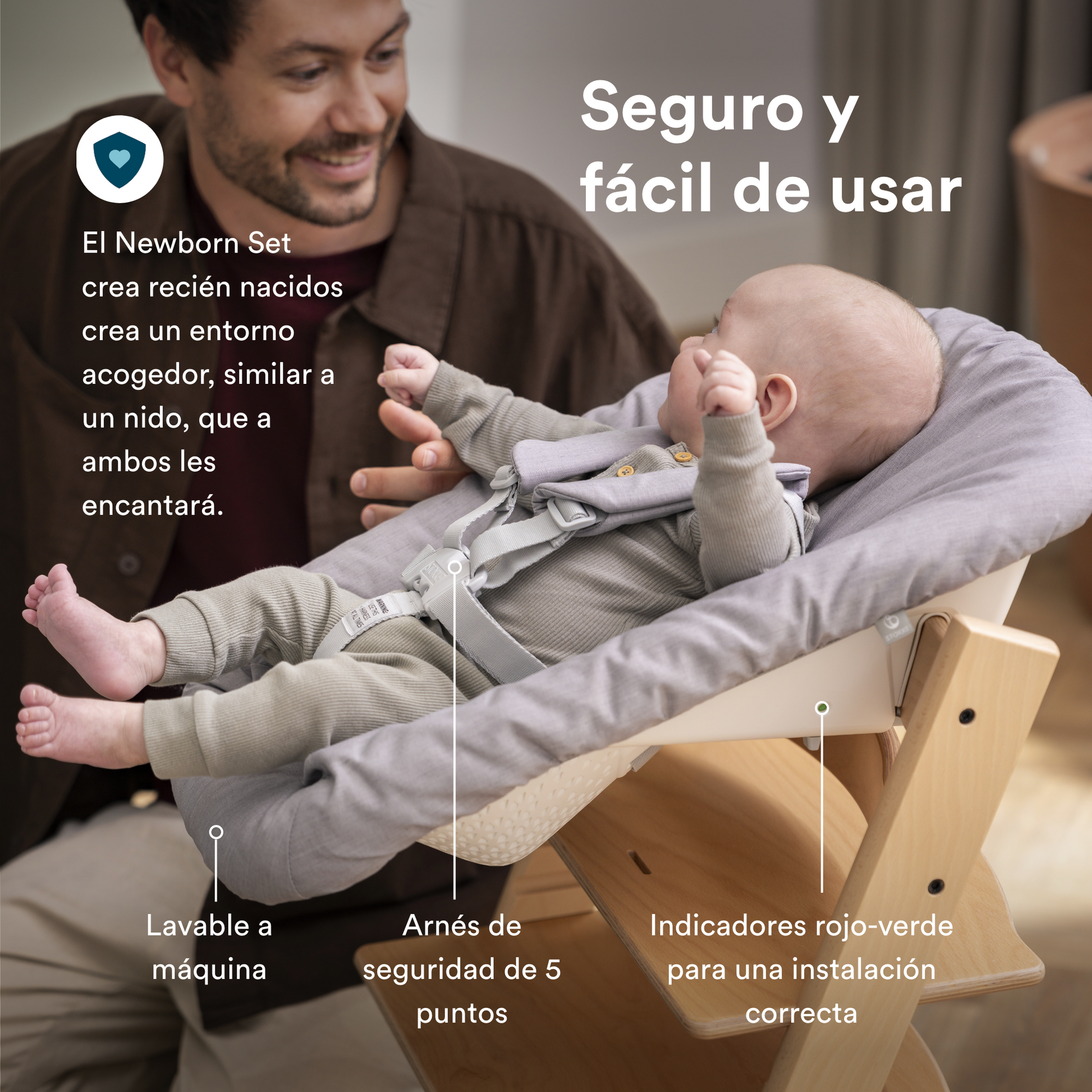 Pack Silla de comer evolutiva Stokke Tripp Trapp® BABY