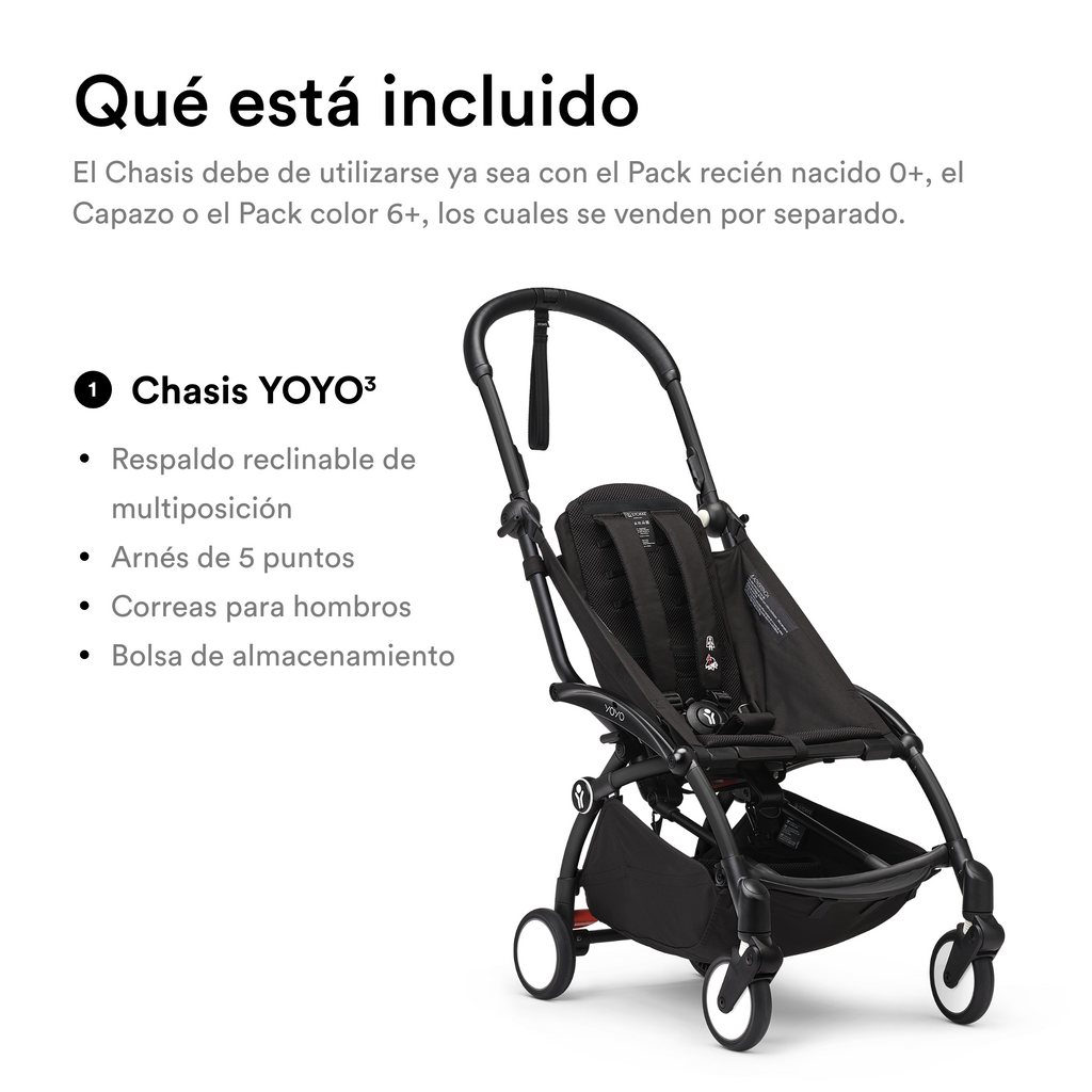 [NUEVO] Chasis | Coche compacto YOYO³ by Stokke®