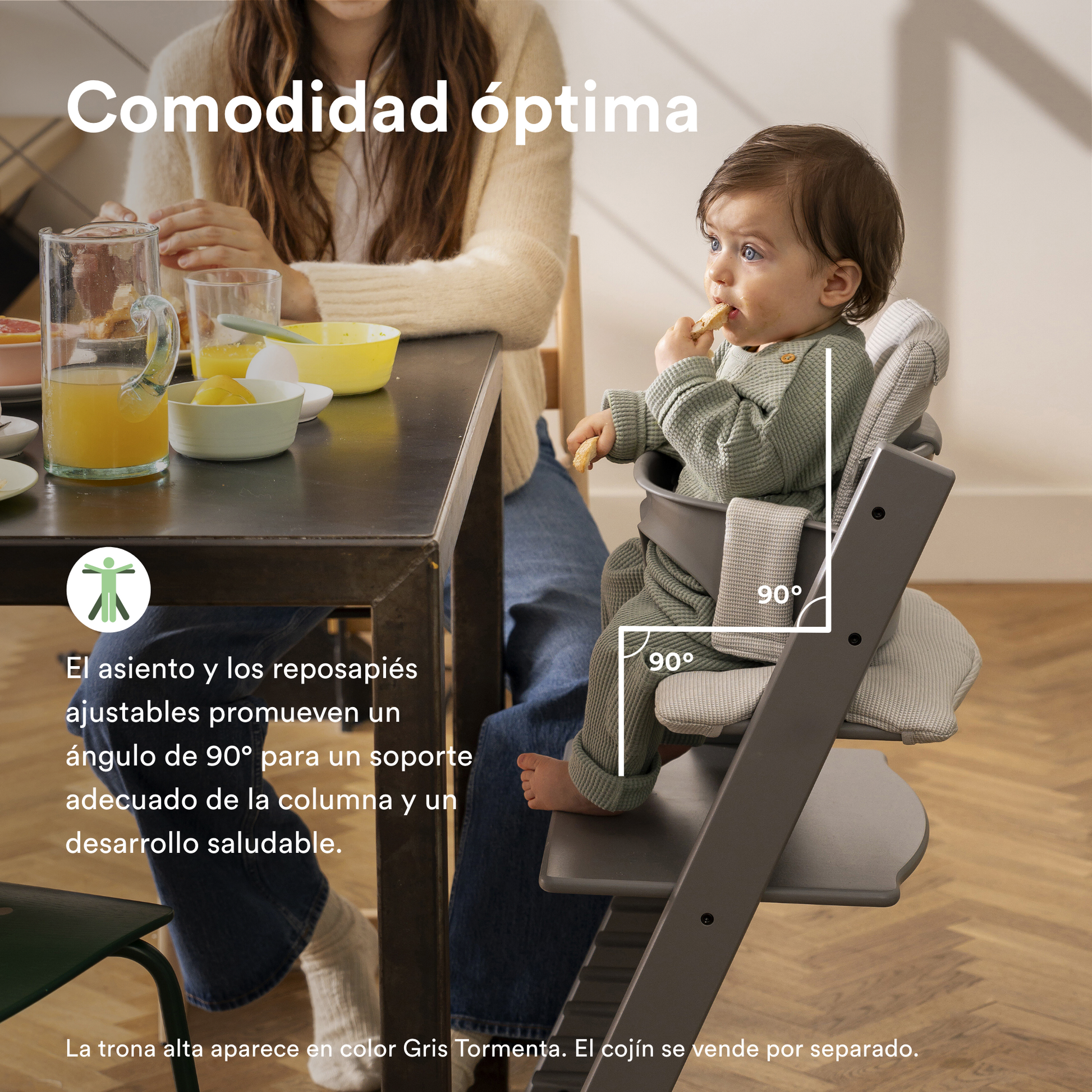 Pack Silla de comer evolutiva Stokke Tripp Trapp® BASIC²