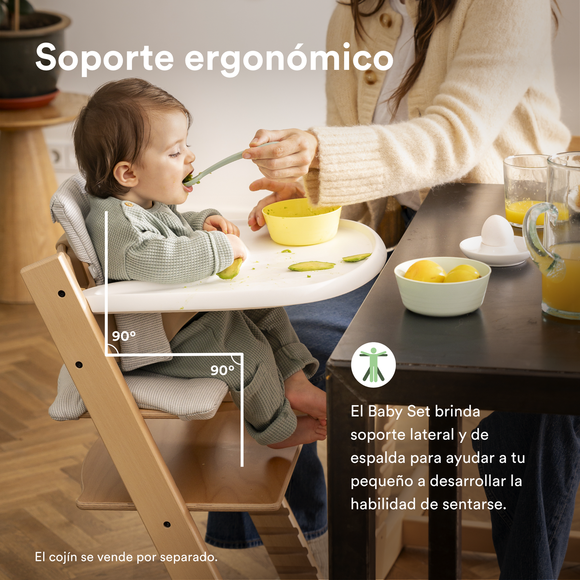 Pack Silla de comer evolutiva Stokke Tripp Trapp® FULL²
