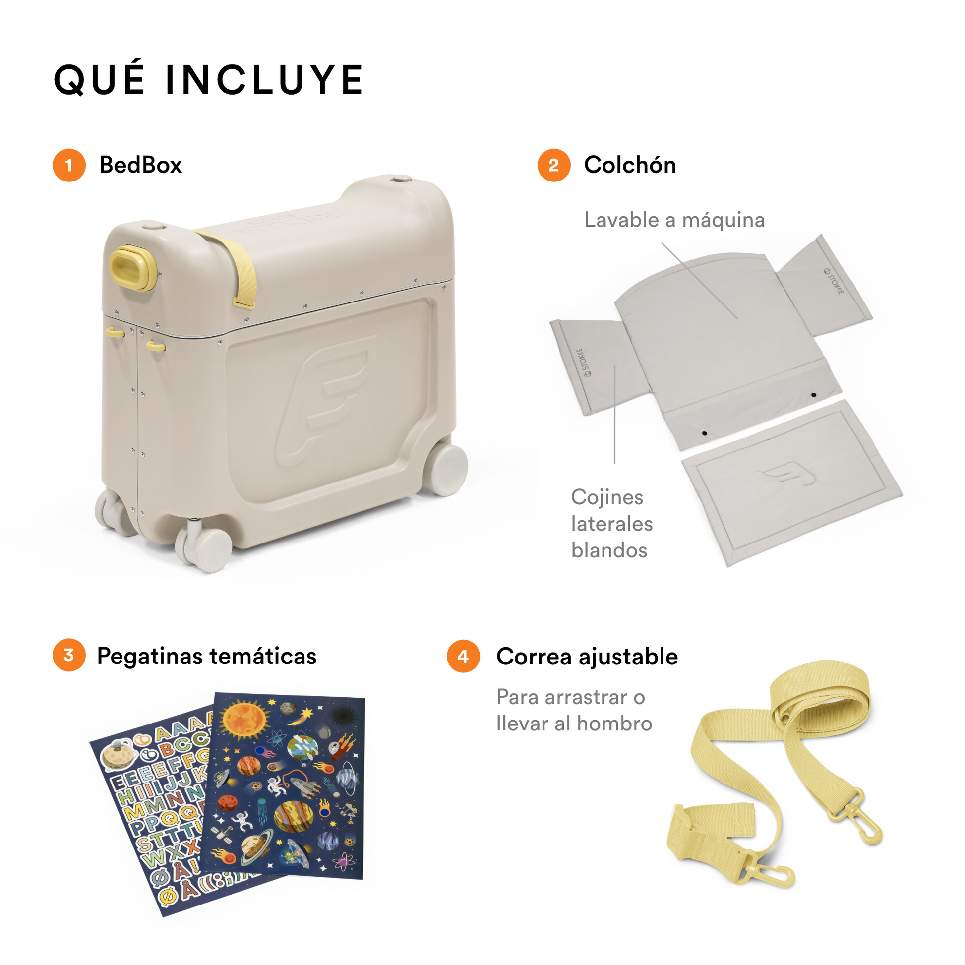 Maleta Stokke® JetKids™ BedBox™ V4