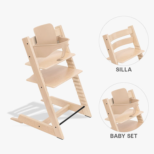 Pack Silla de comer evolutiva Stokke Tripp Trapp® BASIC²